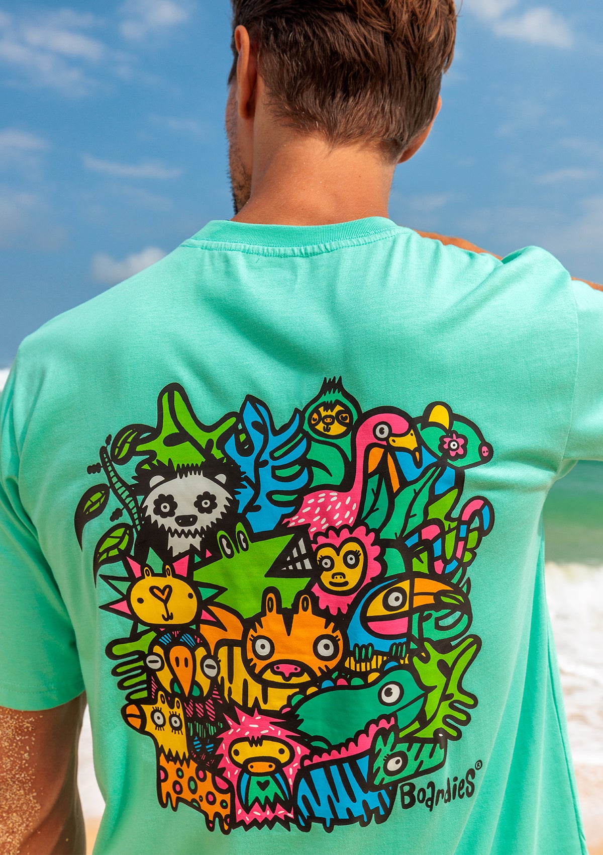 Munday Jungle T-Shirts -Adult & Kids Set