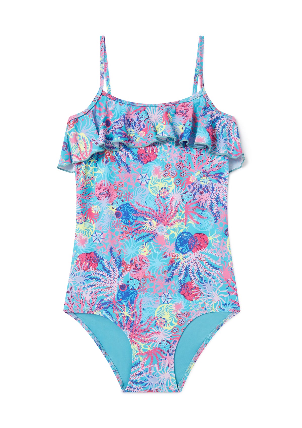 Coral Older Girls Swimsuit - Mother & Daughter Set