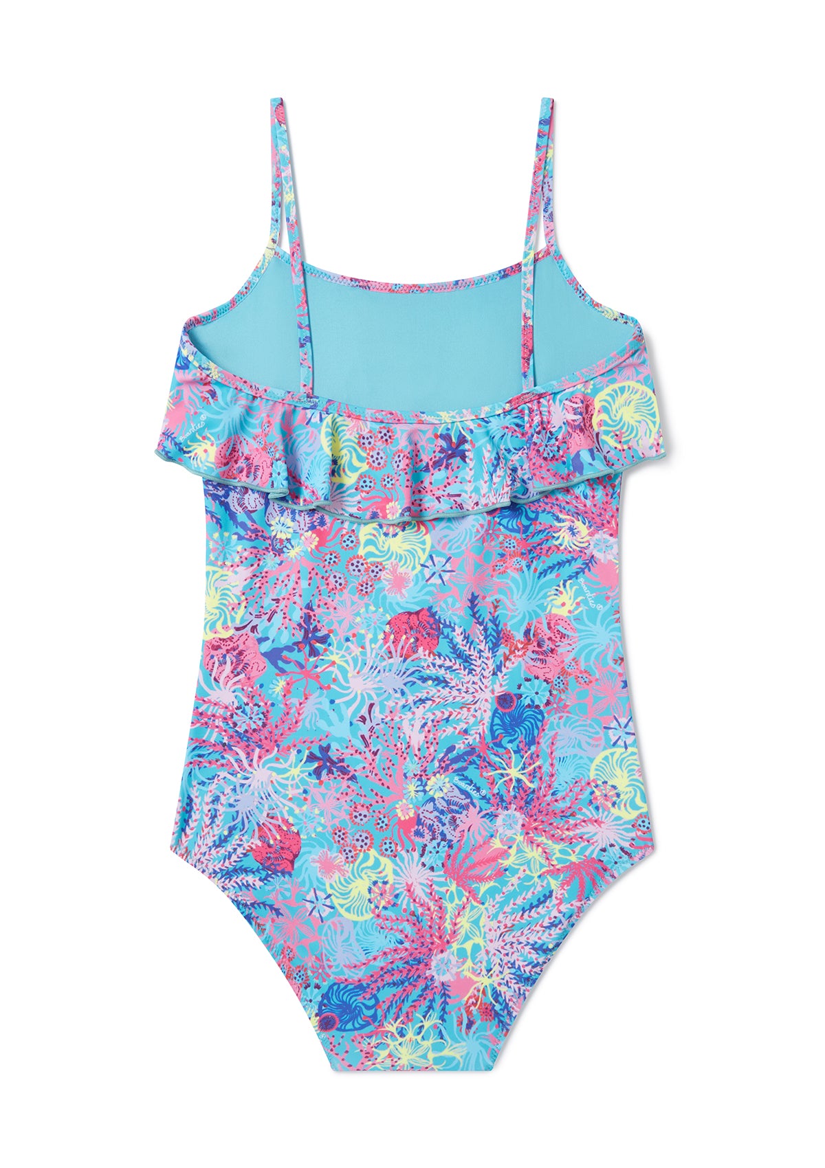 Coral Older Girls Swimsuit - Mother & Daughter Set