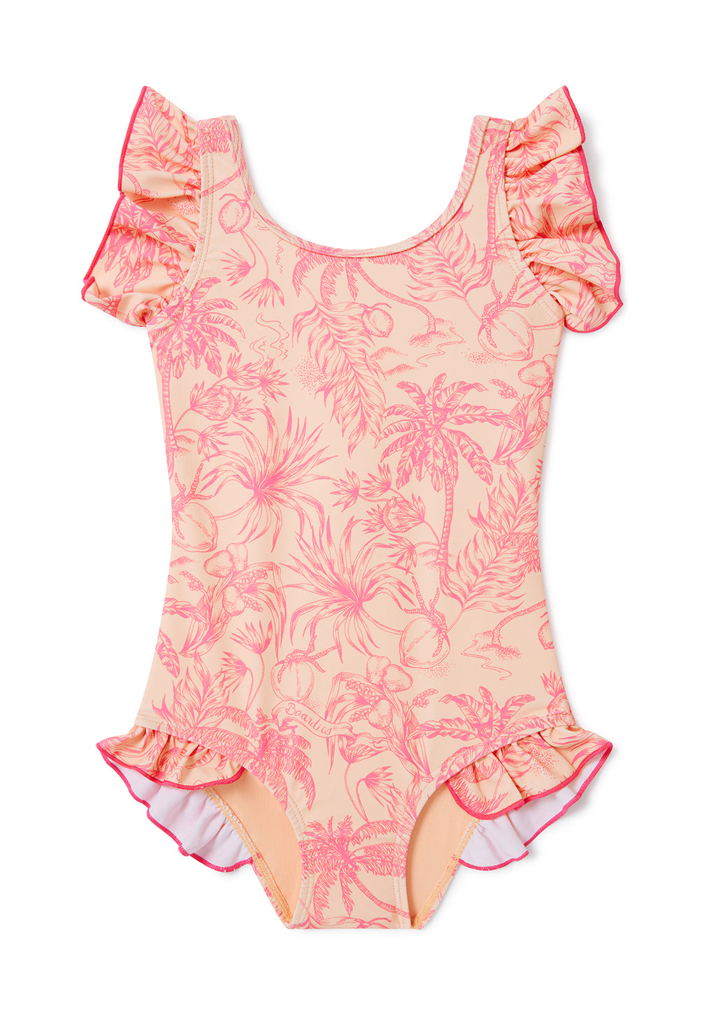 Peach Please Little Girls Swimsuit – Boardies® - Main Image