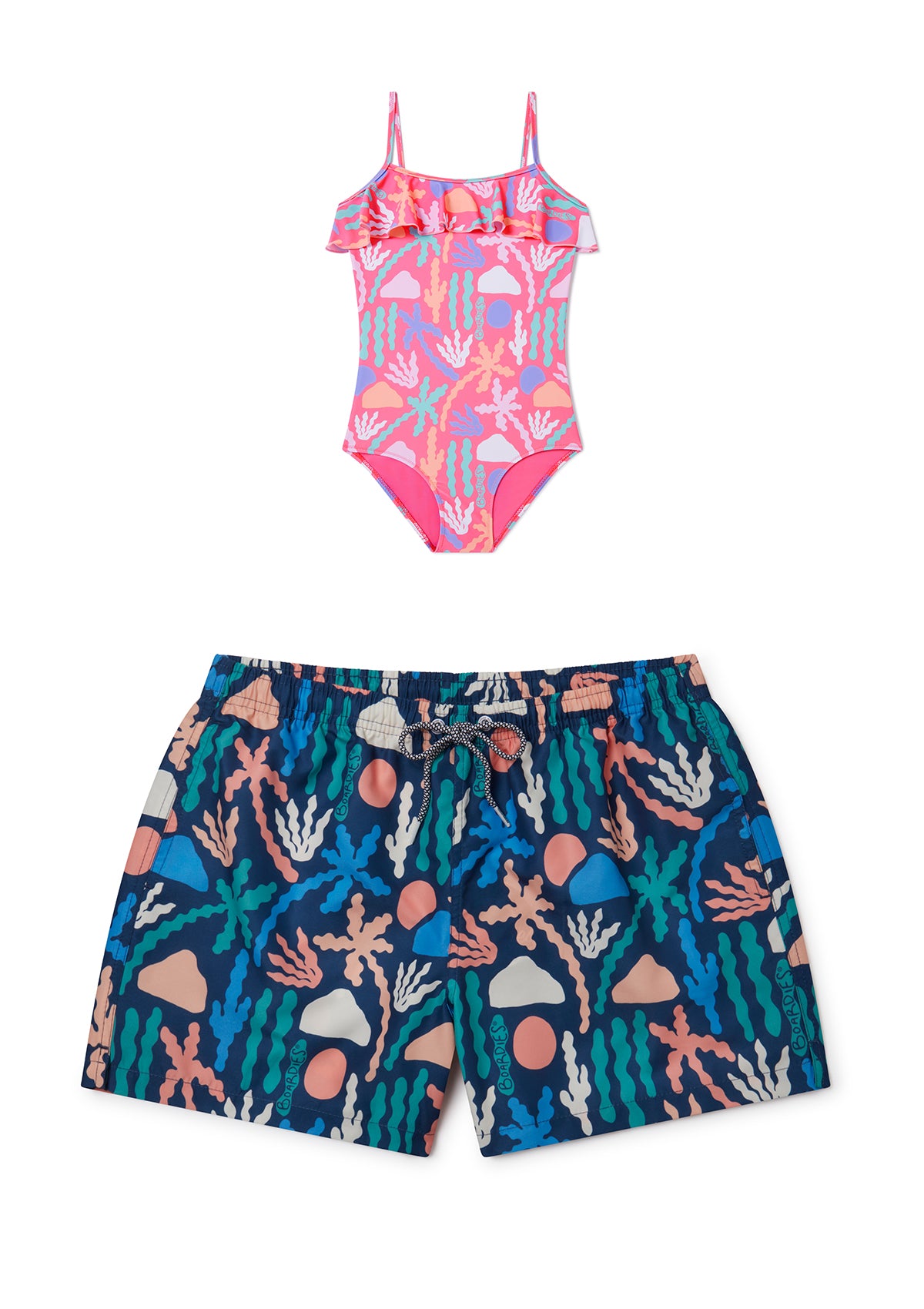 Palm Springs Older Girls Swimsuit - Mother & Daughter Set