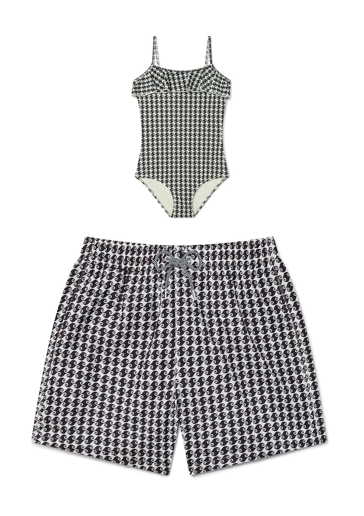Sea Hound Older Girls Swimsuit - Father & Daughter Set