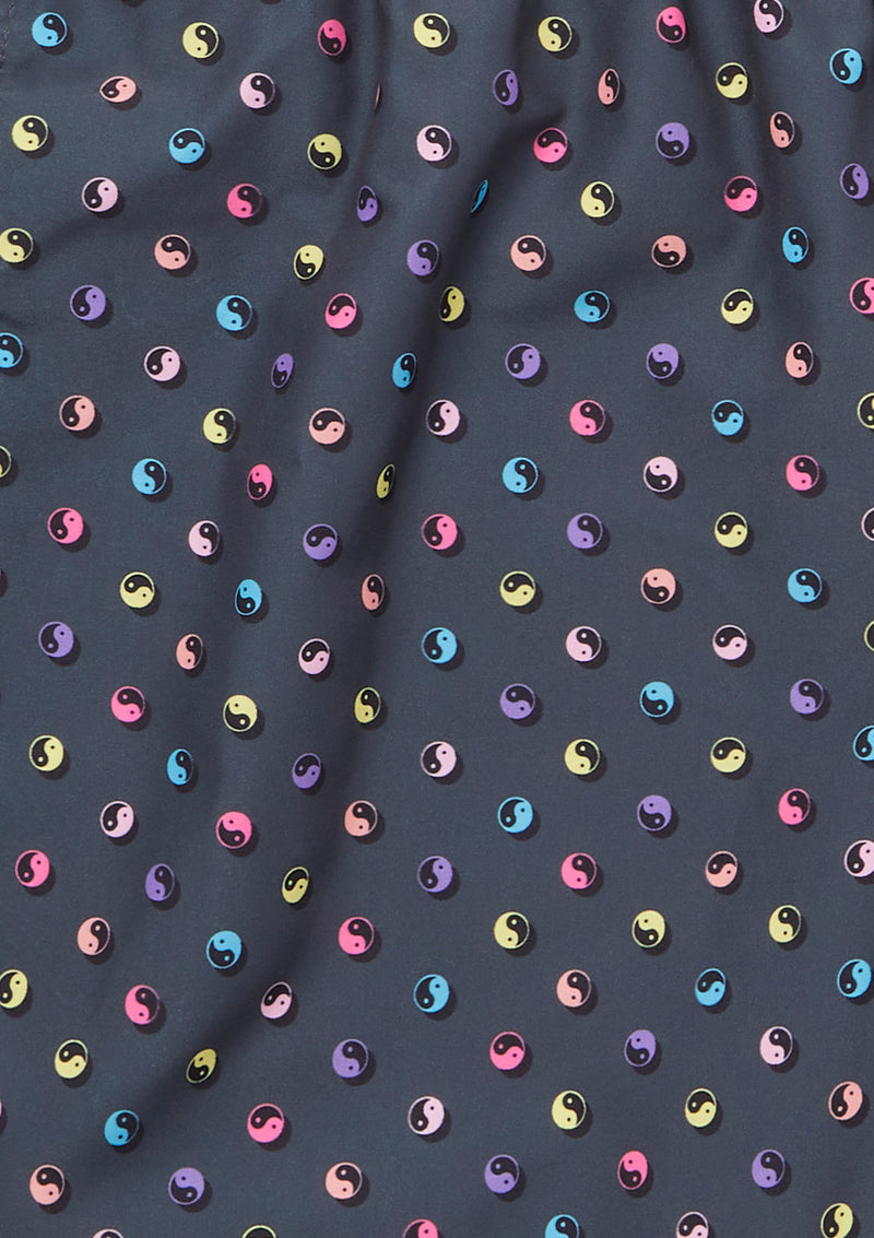 Polka Yin Yang Neon Shortie