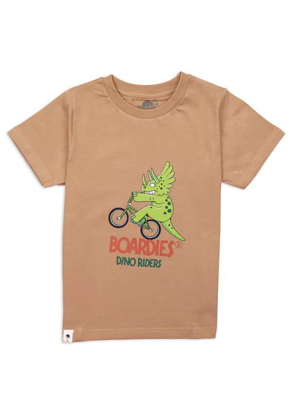 Dino Rider Kids T Shirt