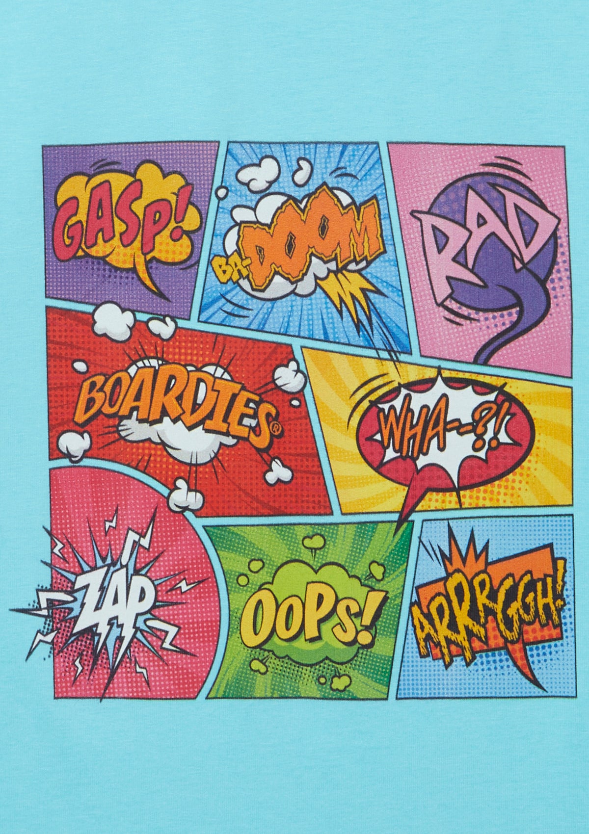 Comics Blue Kids T-Shirt