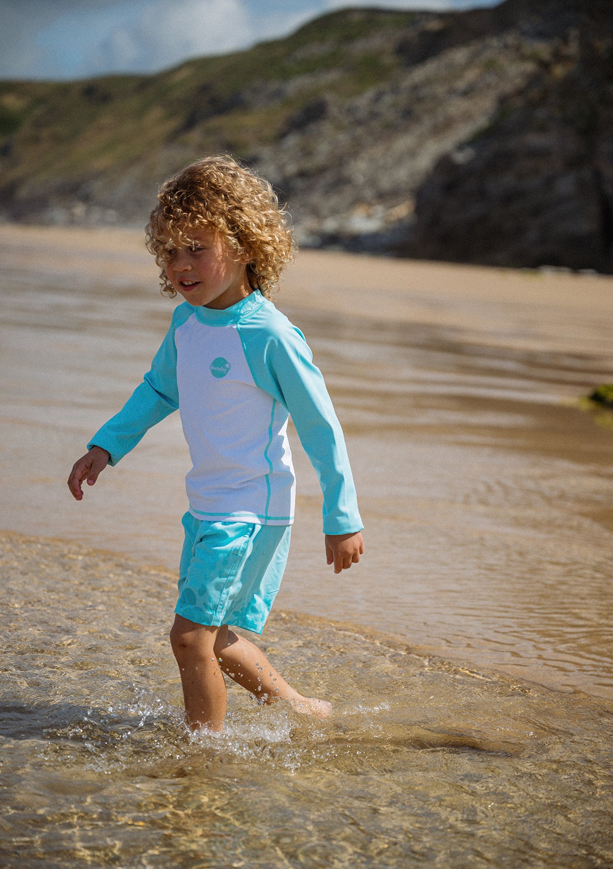 Bacalar Blue Rash Guard