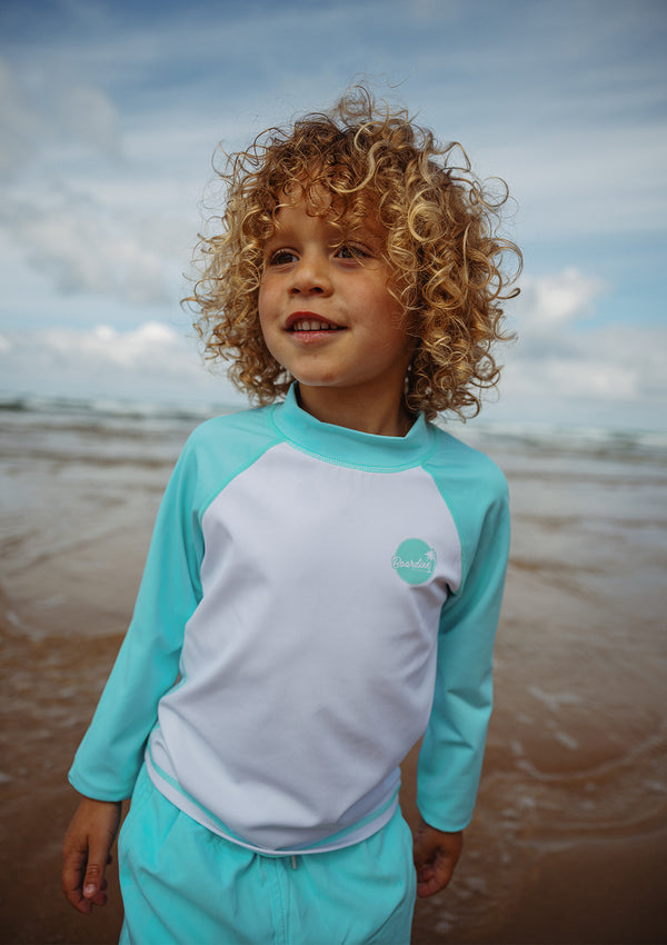 Bacalar Blue Rash Guard