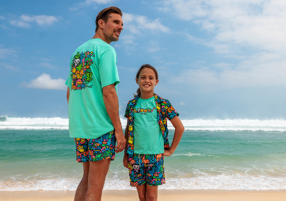 Munday Jungle T-Shirts - Father & Son Set