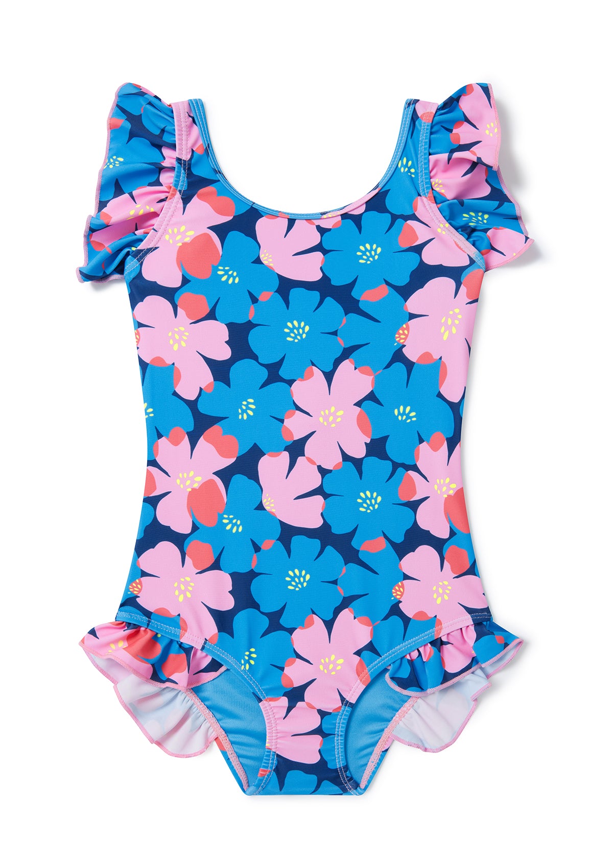 Sully Floral Little Girls Swimsuit