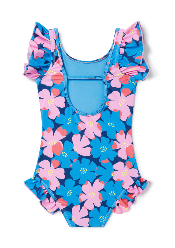 Sully Floral Little Girls Swimsuit