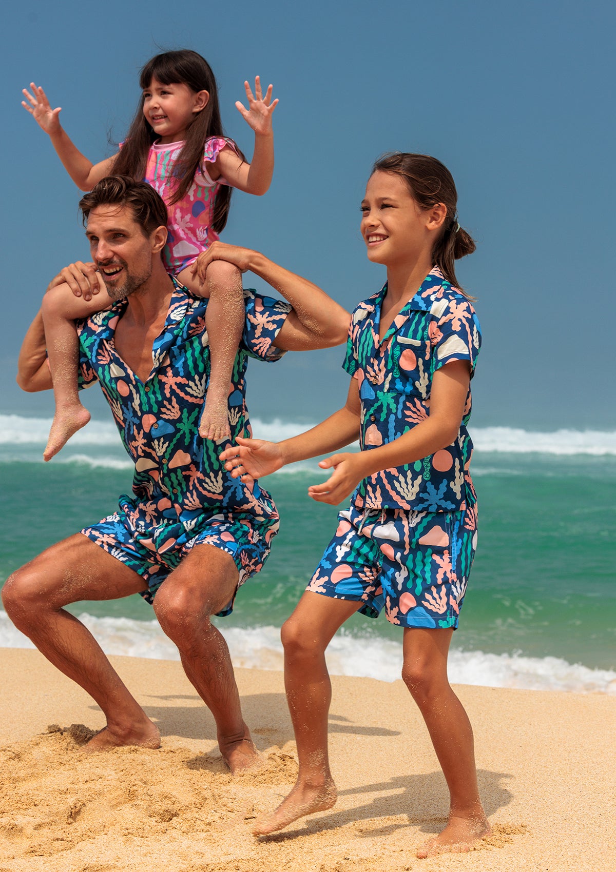 Palm Springs Swimwear - Father & Daughter Set