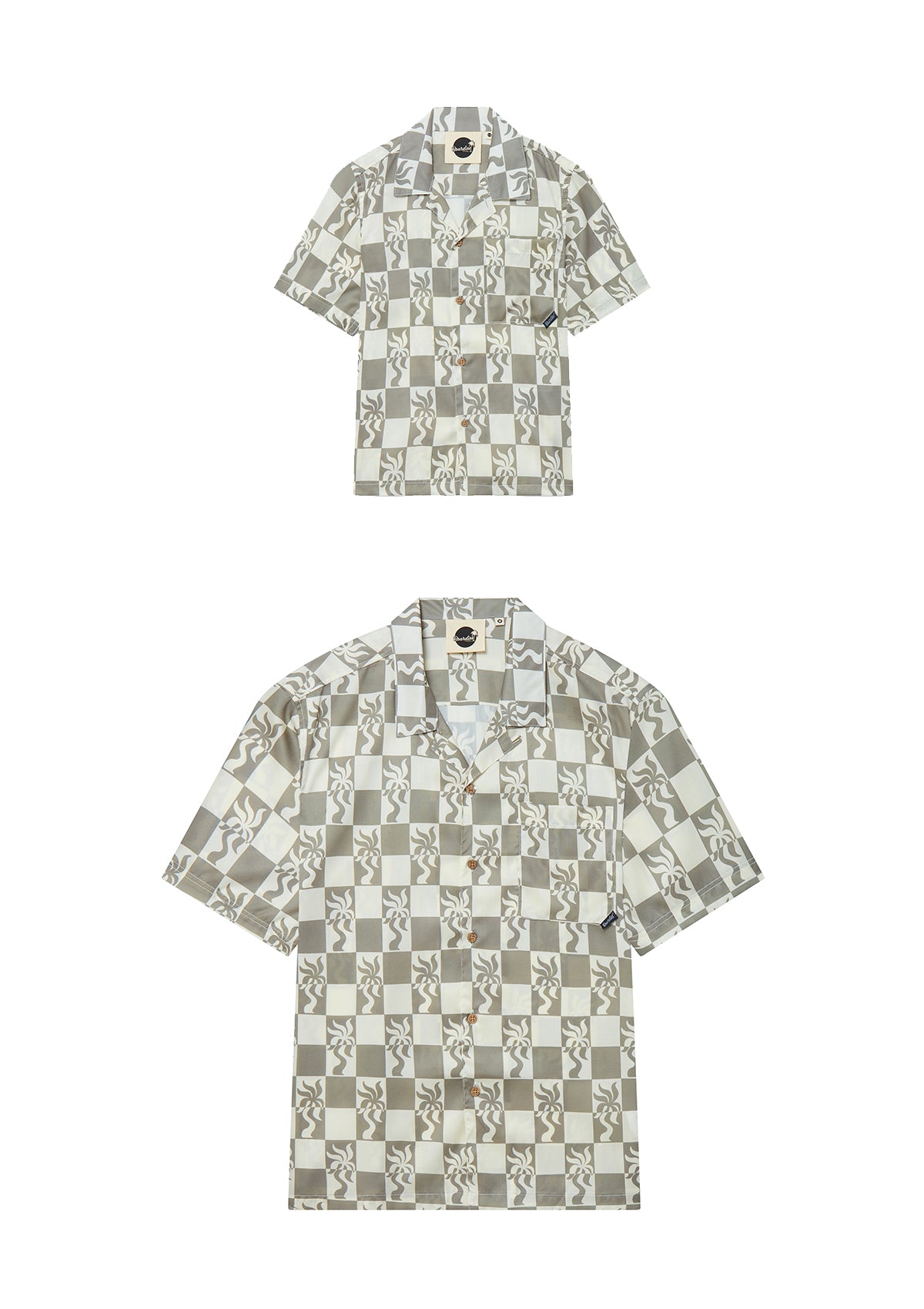 Clara Palm Shirts - Adult & Kids Set