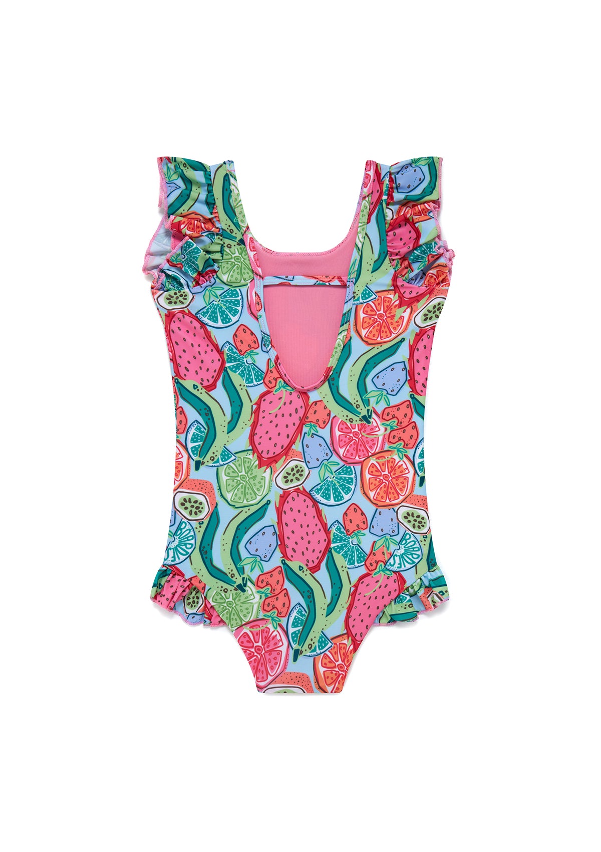 Ice & Slice Little Girls Swimsuit