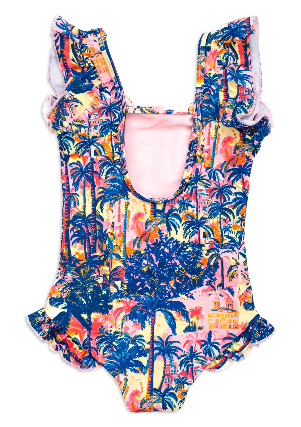 Havana Little Girls Ruffles Swimsuit