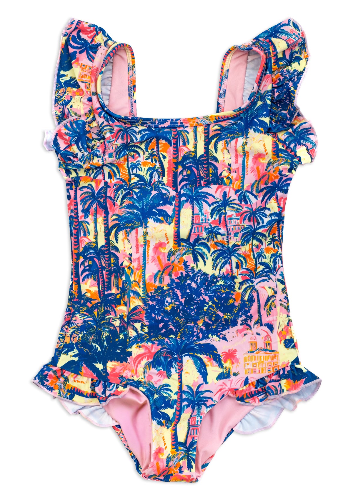 Havana Little Girls Ruffles Swimsuit