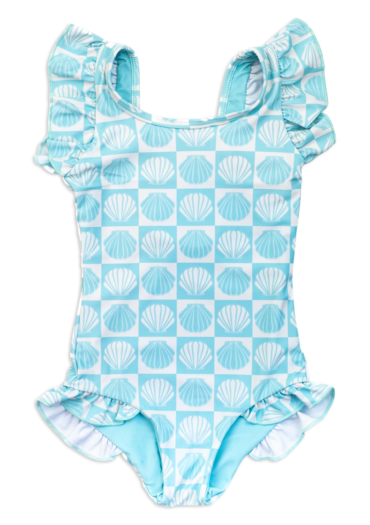 Ilfracombe Little Girls Ruffles Swimsuit