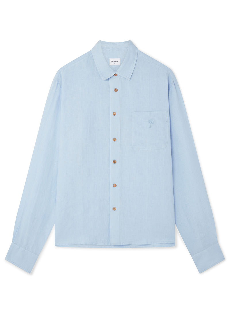 Ocean Breeze Long Sleeve Linen Shirt