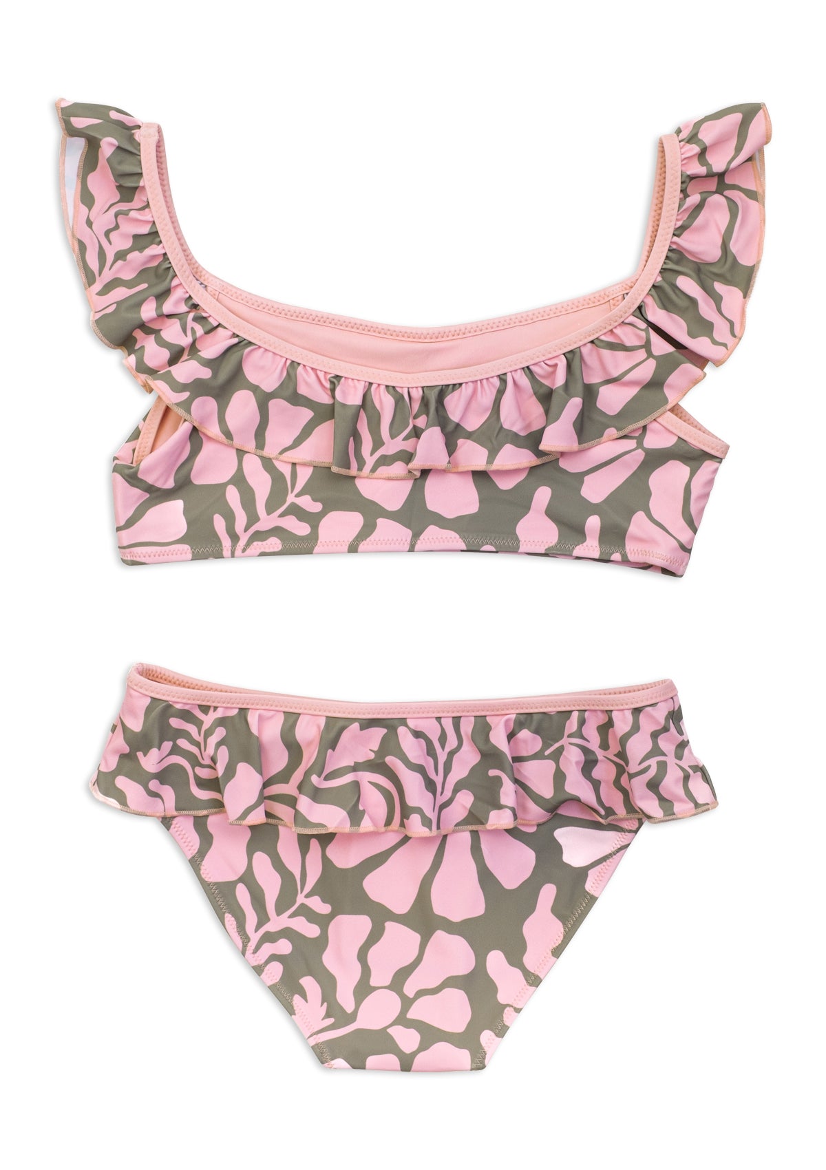Melo Older Girls Ruffles Bikini Set