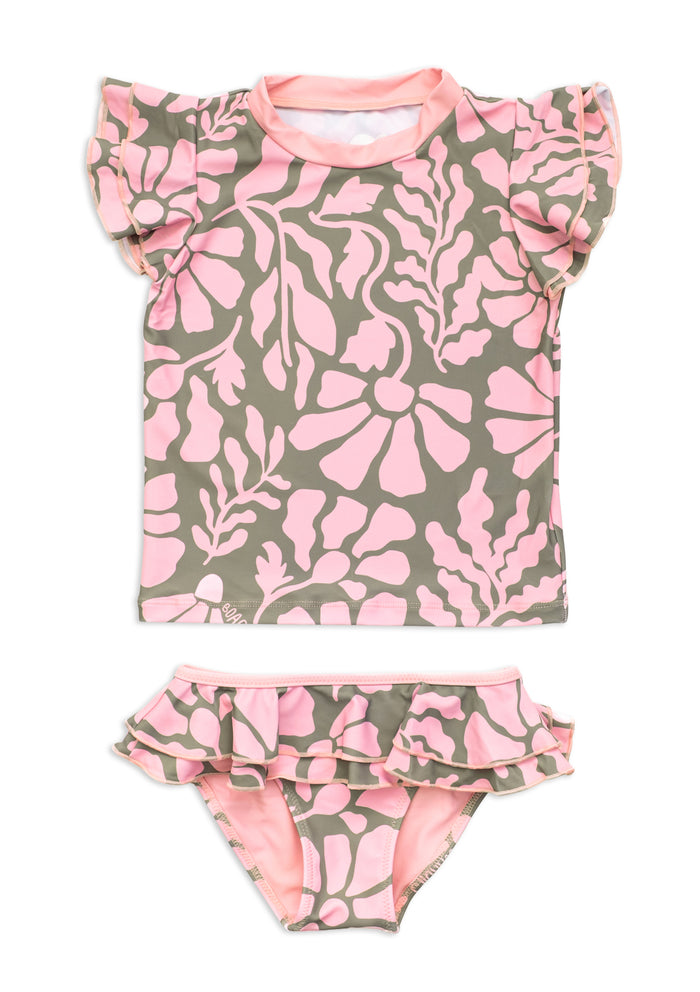 Melo Little Girls Rashie Set