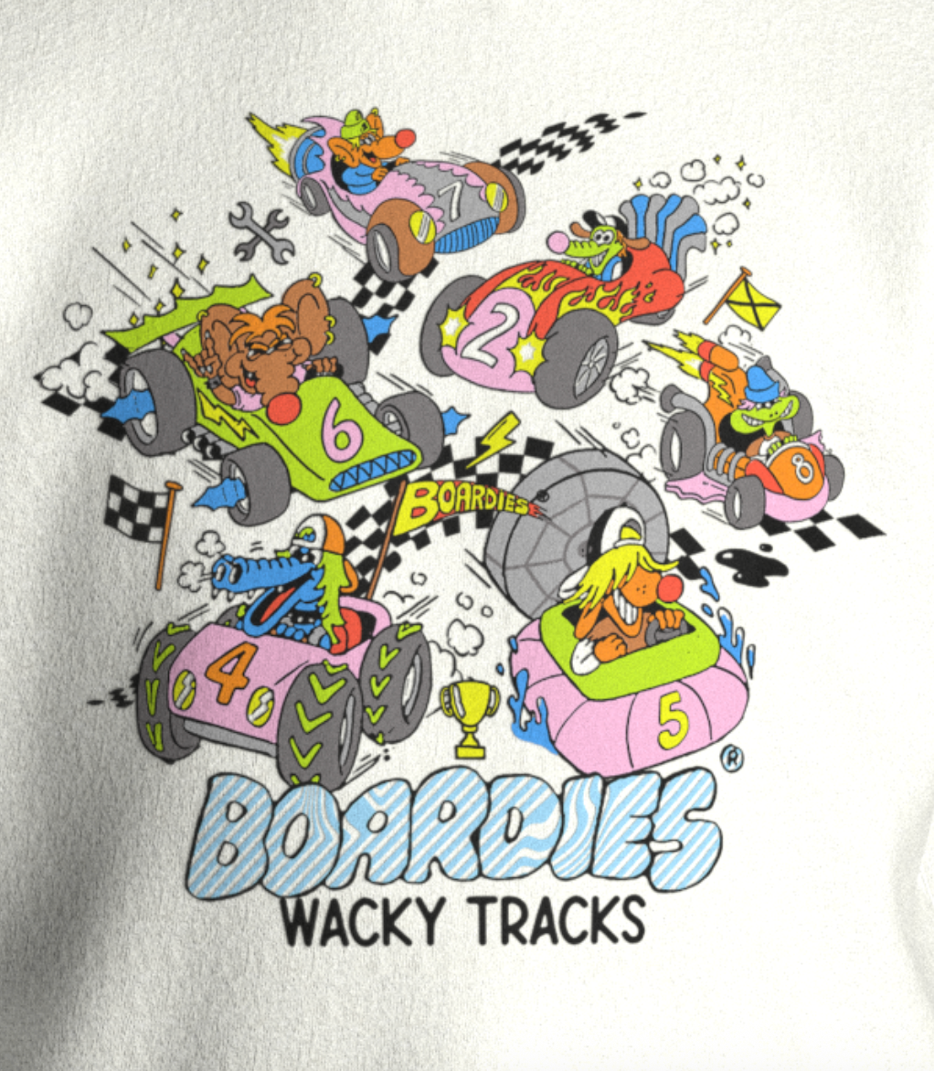 Wacky Tracks Kids T Shirt