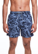 Boardies® X Raeburn Squid Grey Mid Shorts Front