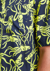 Boardies® X Raeburn Sharks Yellow Shirt Pocket Detail