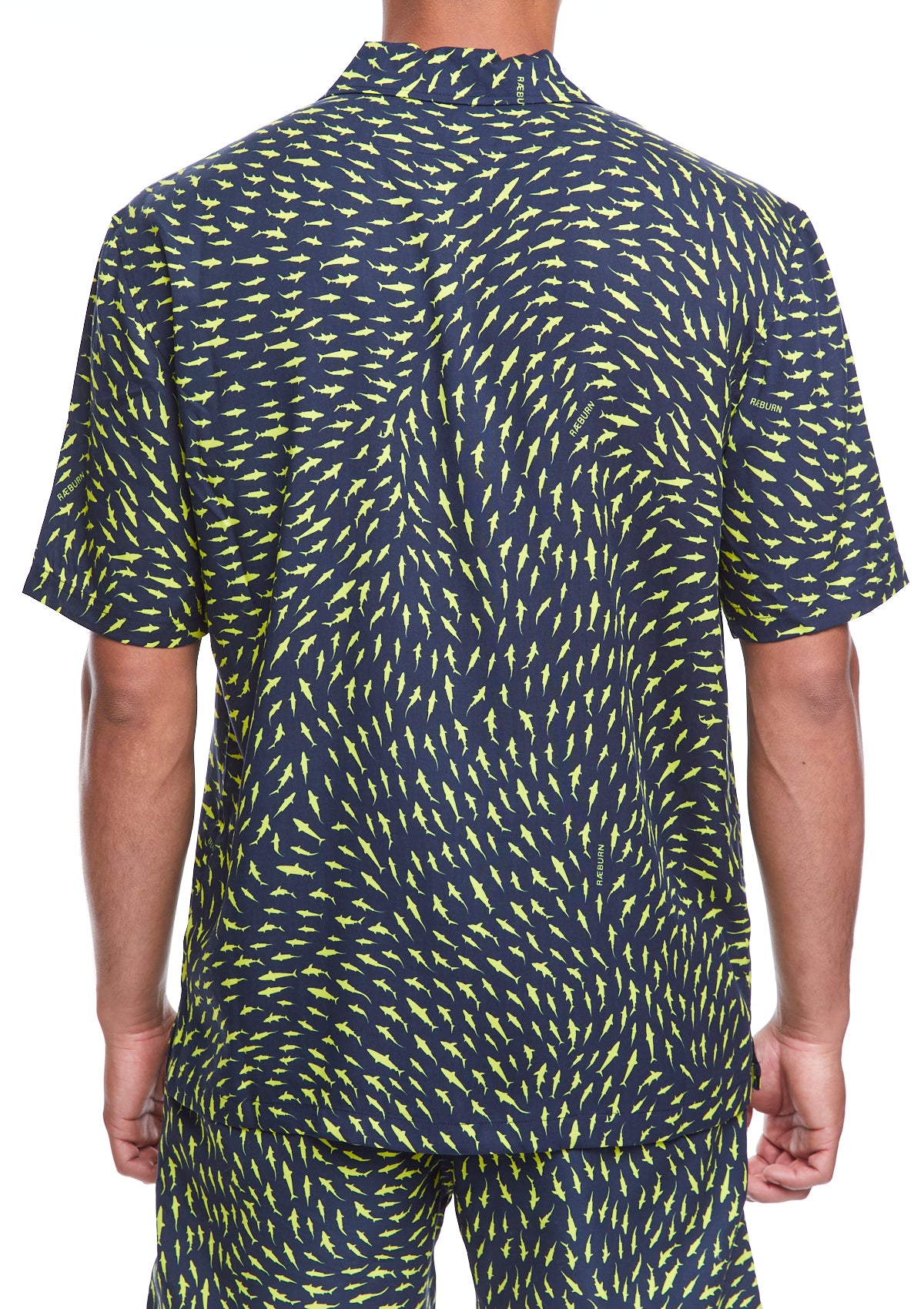 RÆBURN Sharks Yellow Shirt