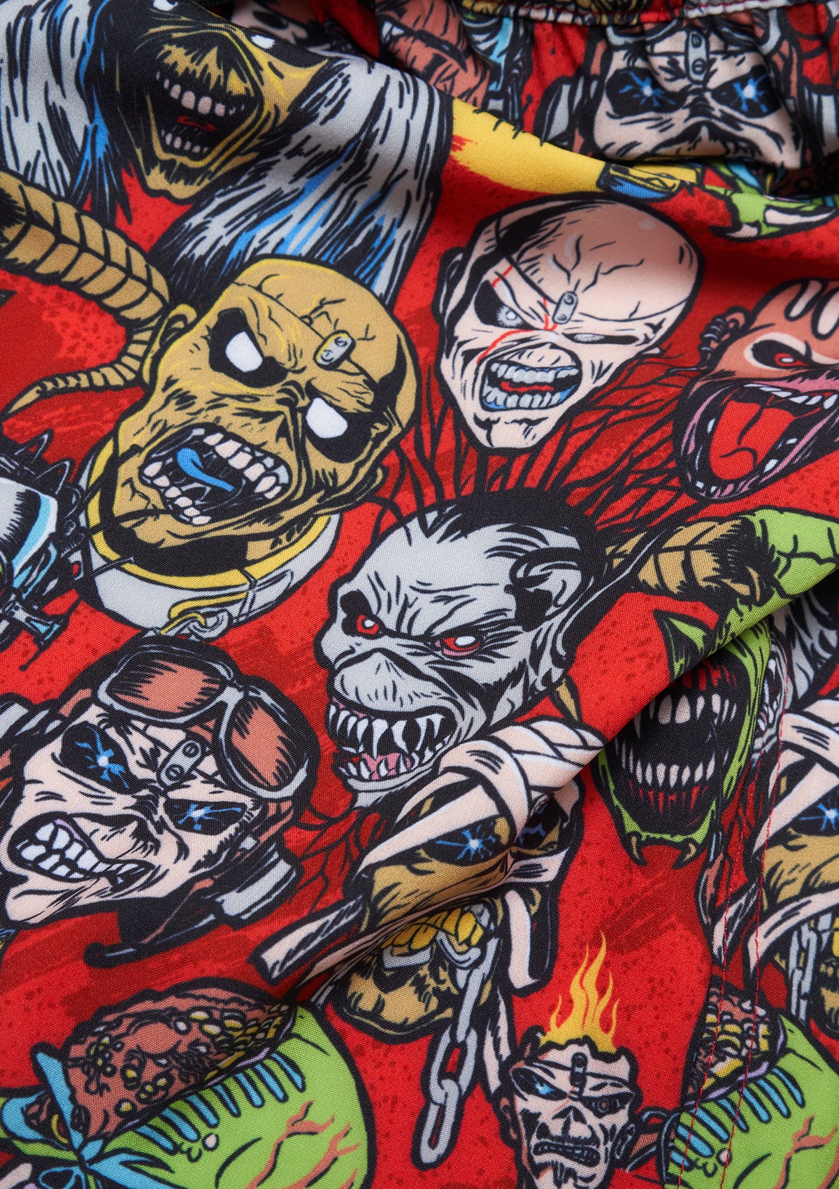 Boardies® X Iron Maiden Ed Head Shorts Print
