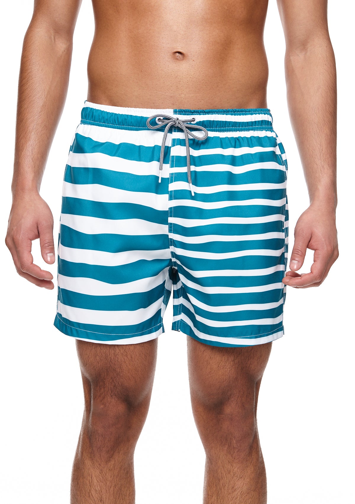Boardies® Double Stripe II Mid Length Swim Shorts