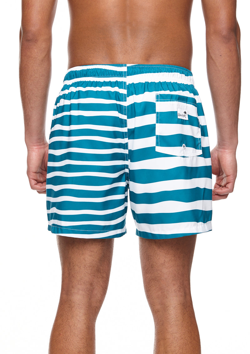 Boardies® Double Stripe II Mid Length Swim Shorts