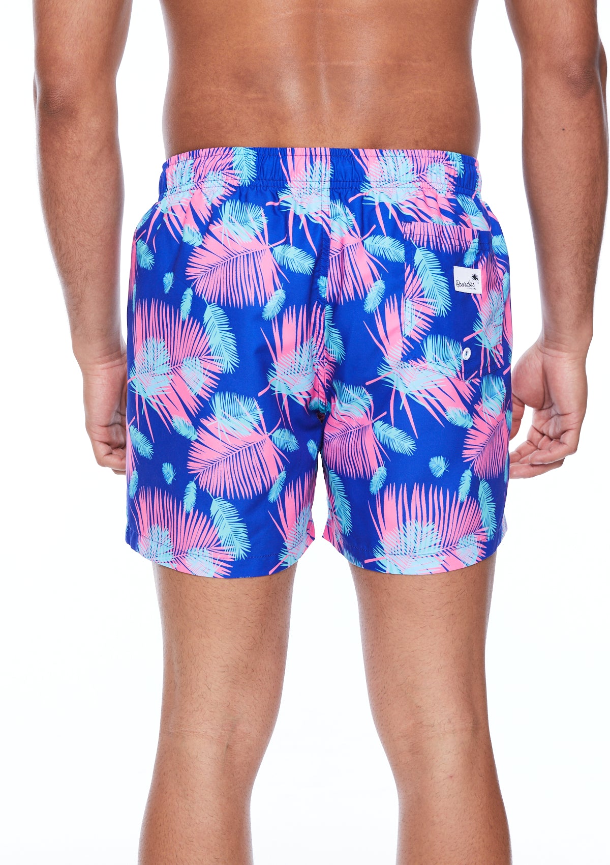 Boardies® Tropicana Blue Mid Length Swim Shorts