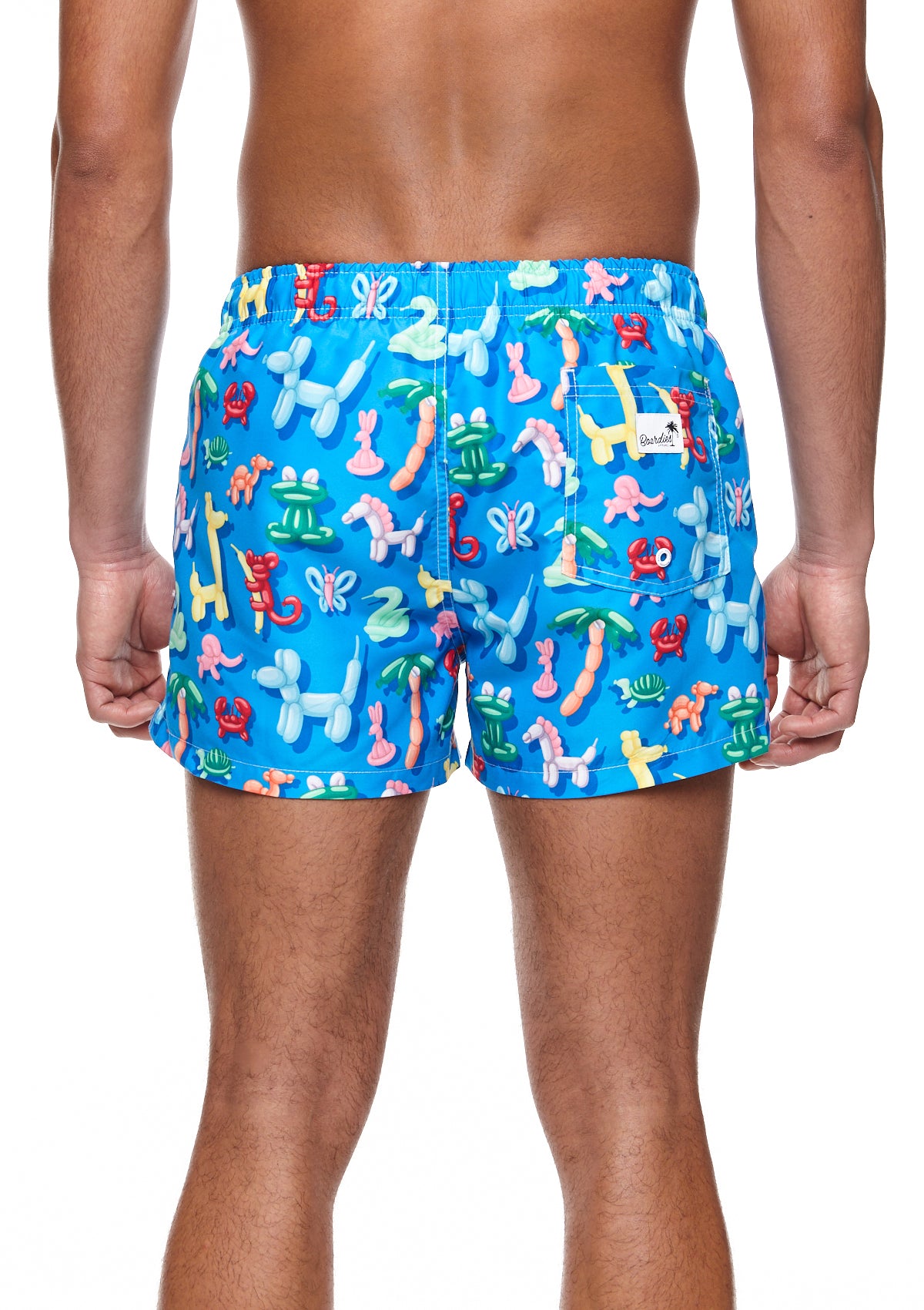Boardies Balloon Animals II Shortie Shorts Back