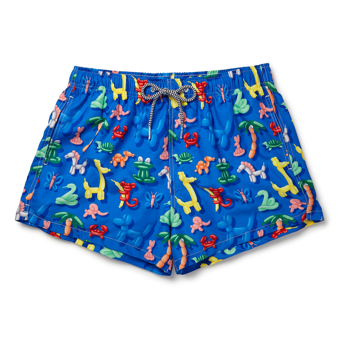 Boardies Balloon Animals Shortie Shorts Front Still Shot