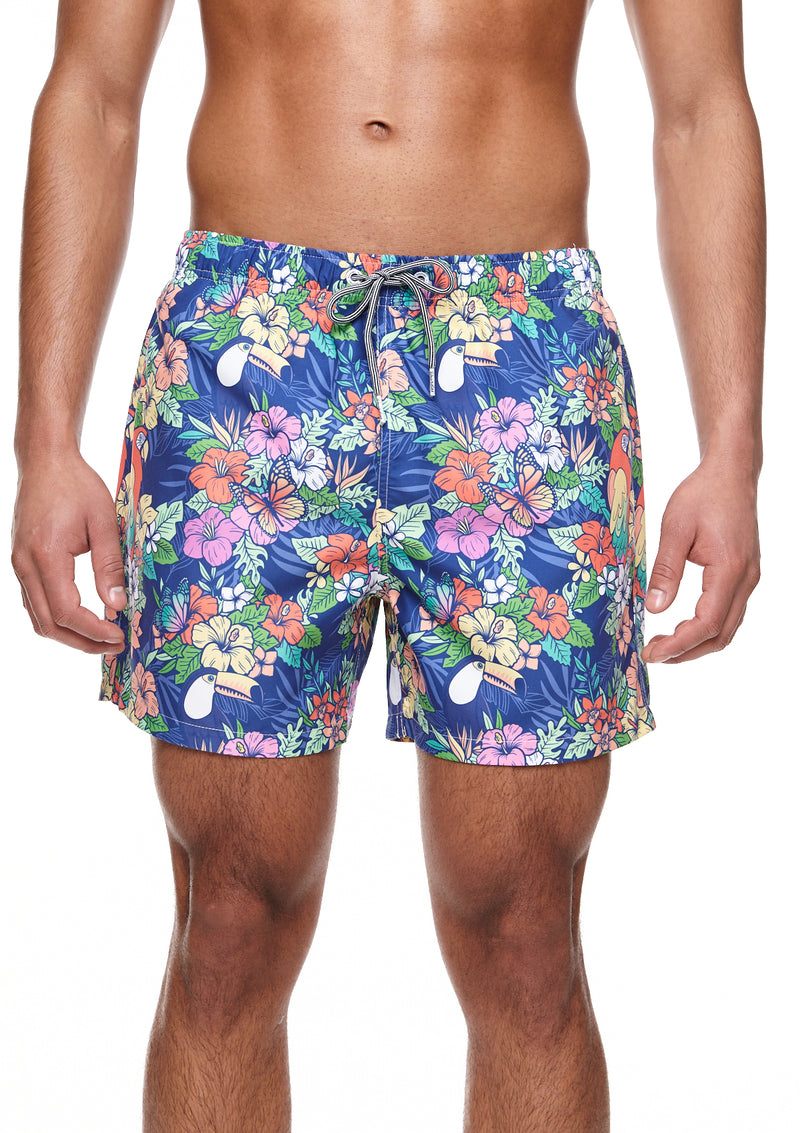 Boardies® Jungle Mid Shorts Front