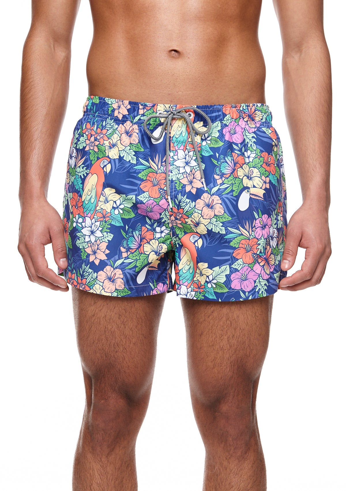 Boardies® Jungle Shortie Shorts Front