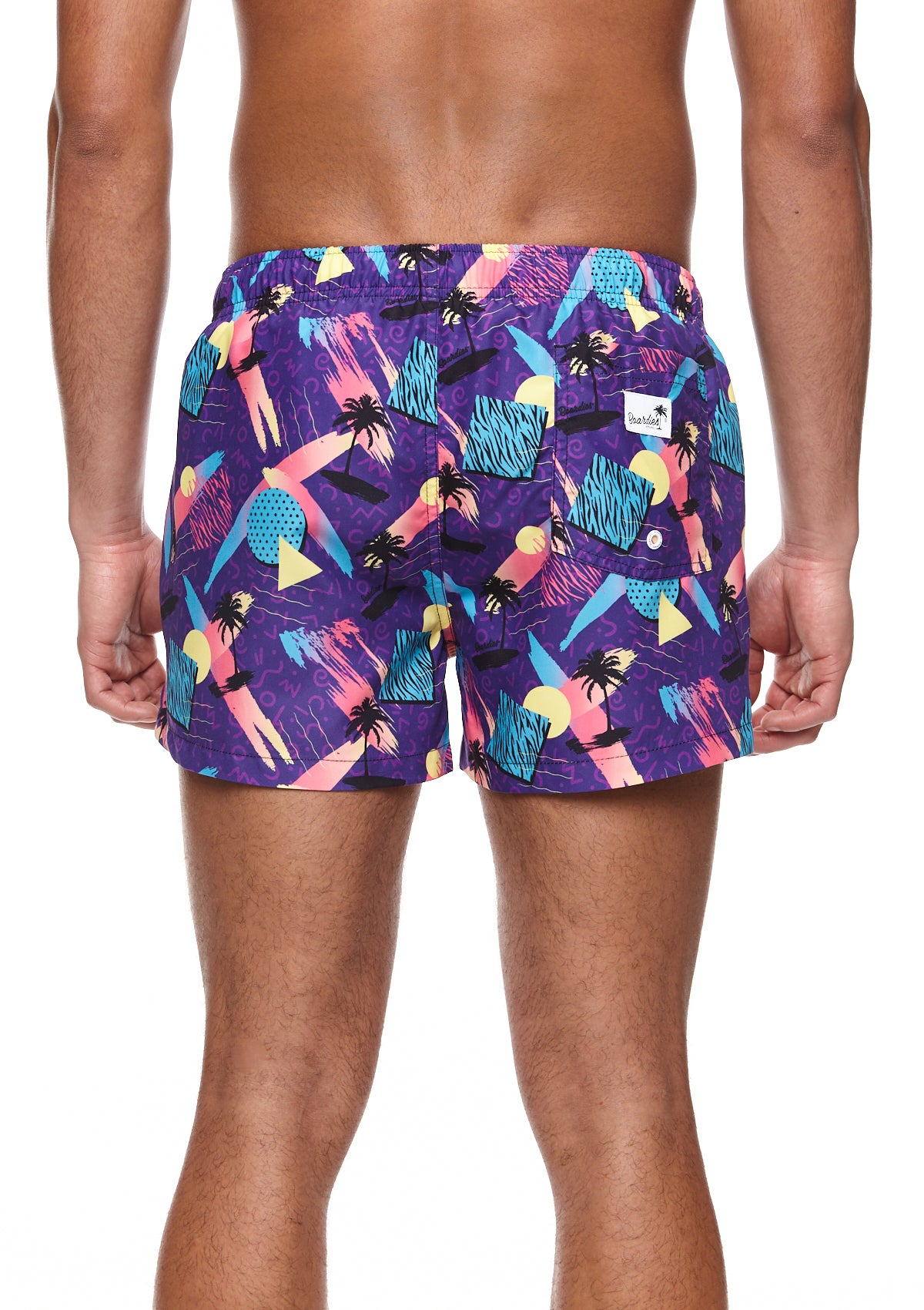Boardies® Screech Shortie Shorts Back