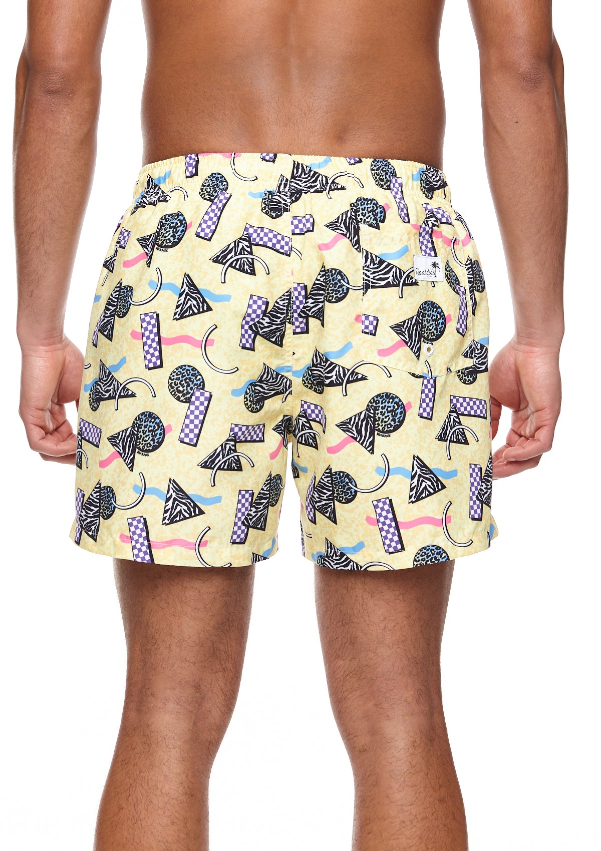 Boardies® Pool Tiles Mid Shorts Back