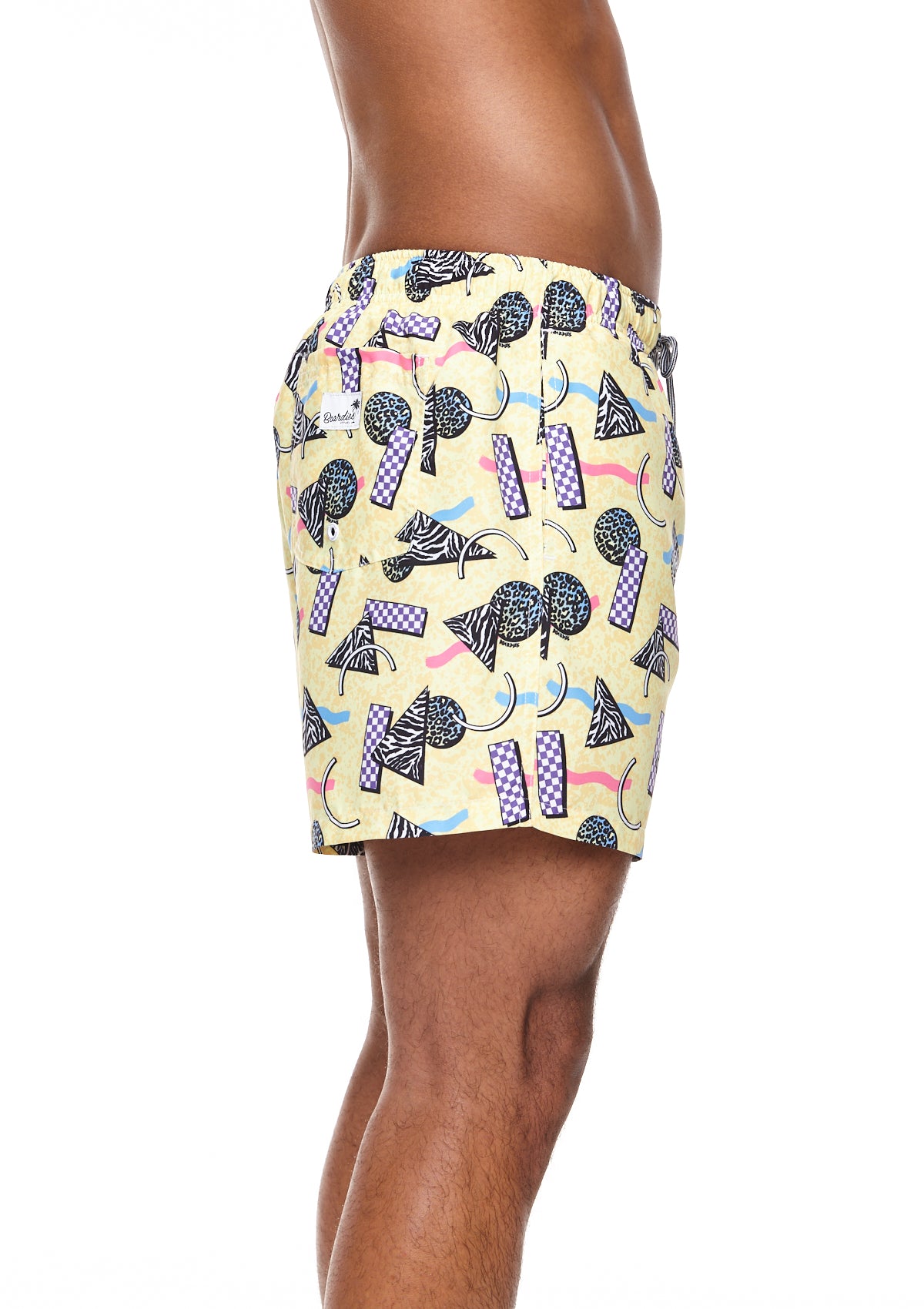 Boardies® Pool Tiles Mid Shorts Side
