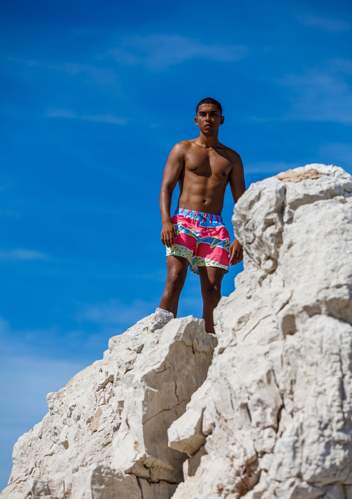 Boardies® Fresh Prince II Mid Shorts Rock Shoot