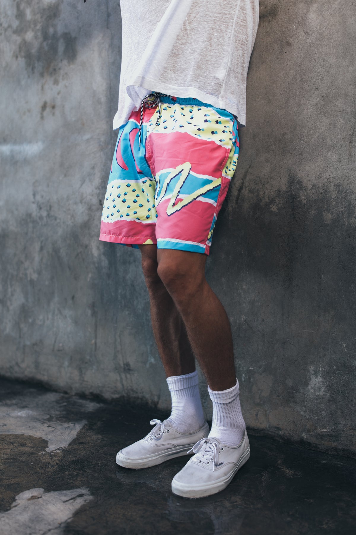 Boardies® Fresh Prince Mid Shorts Styled