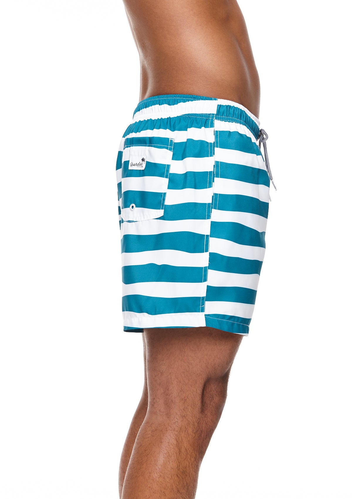 Boardies® Double Stripe Mid Shorts Side
