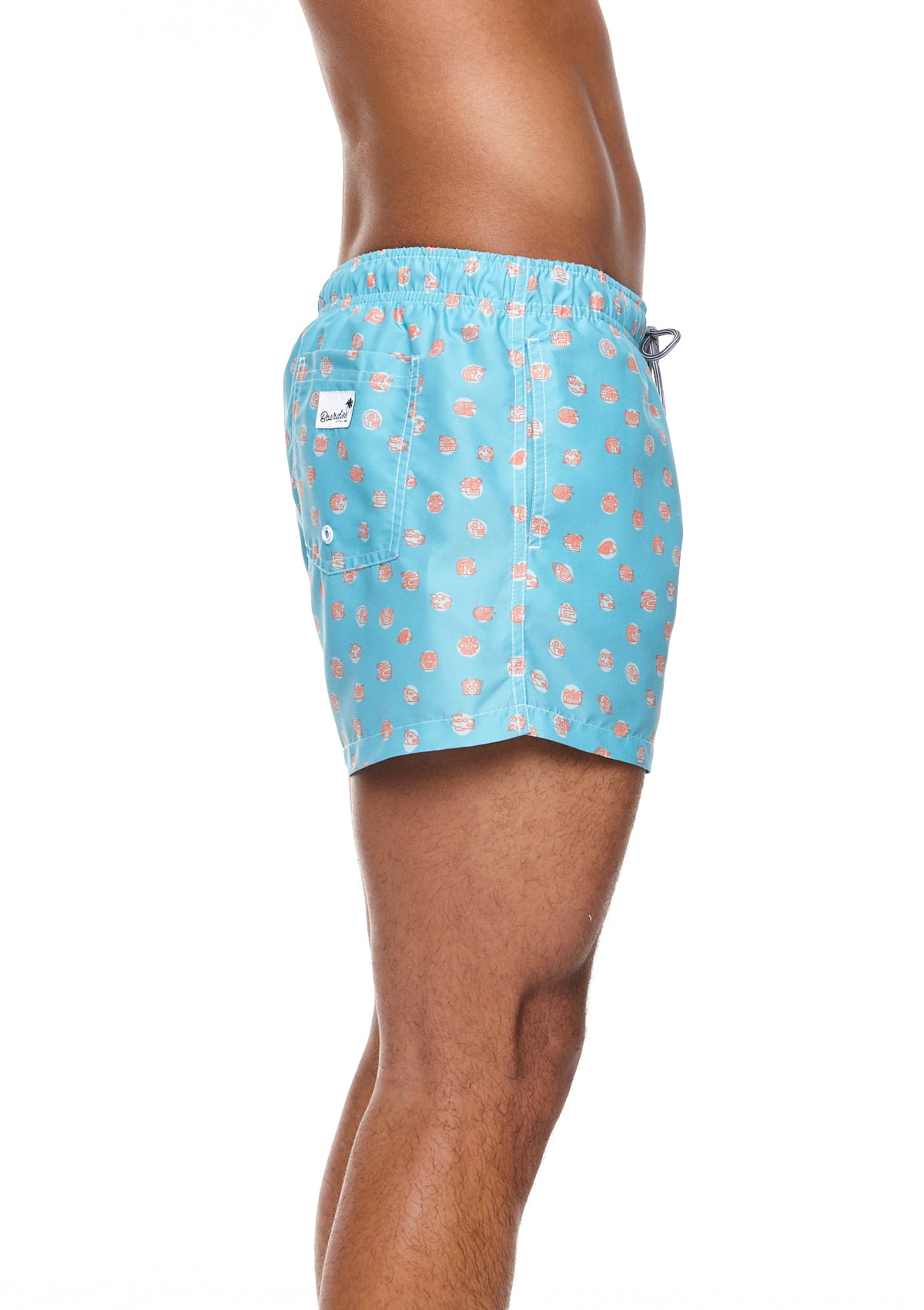 Boardies® Polka Maya Shortie Shorts Side