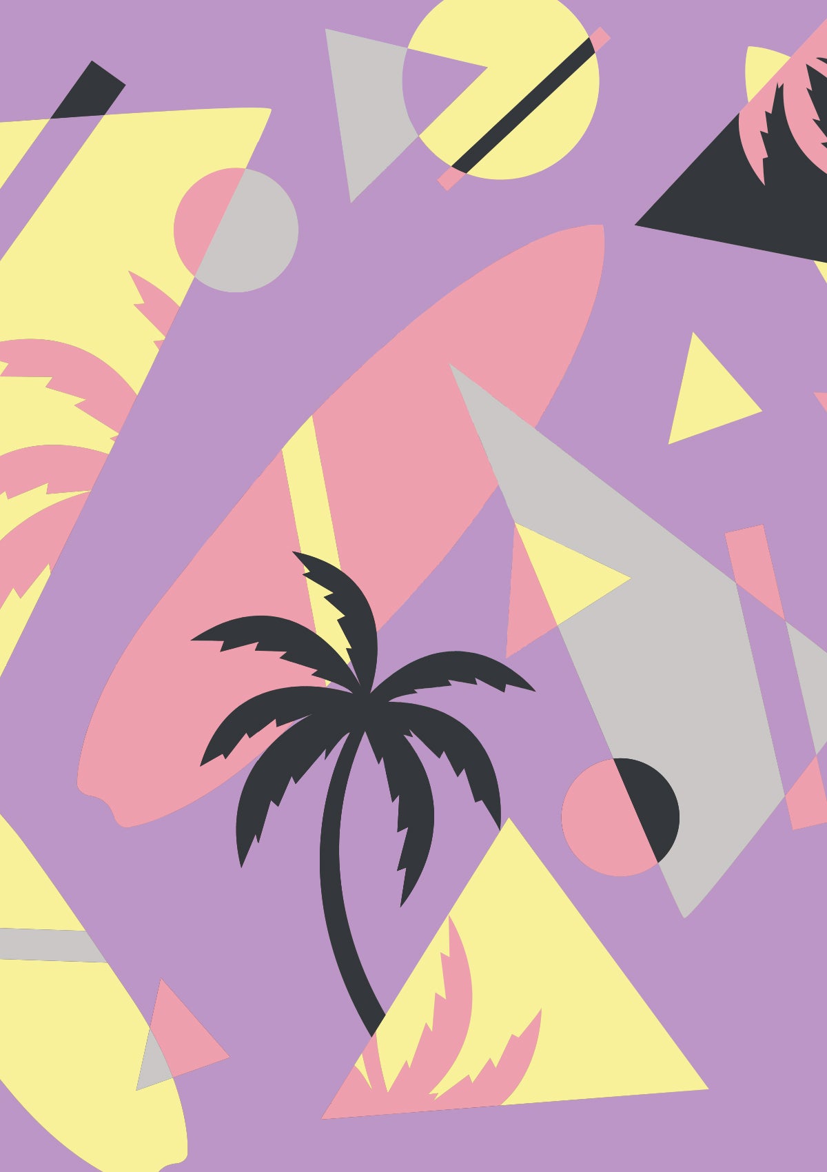 Boardies® Overlay II Shorts Print Detail Close Up