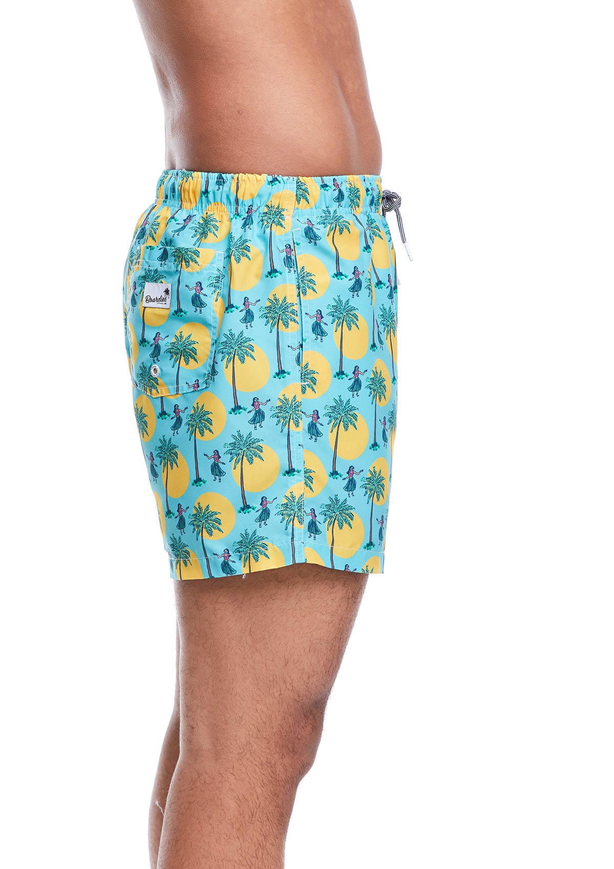 Boardies® Hula Hula Mid Shorts Side