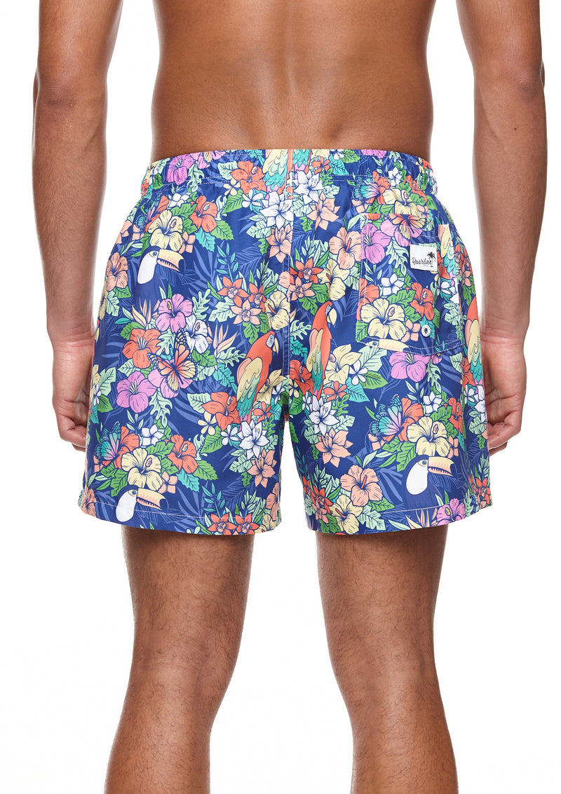 Boardies® Jungle II Mid Shorts Back