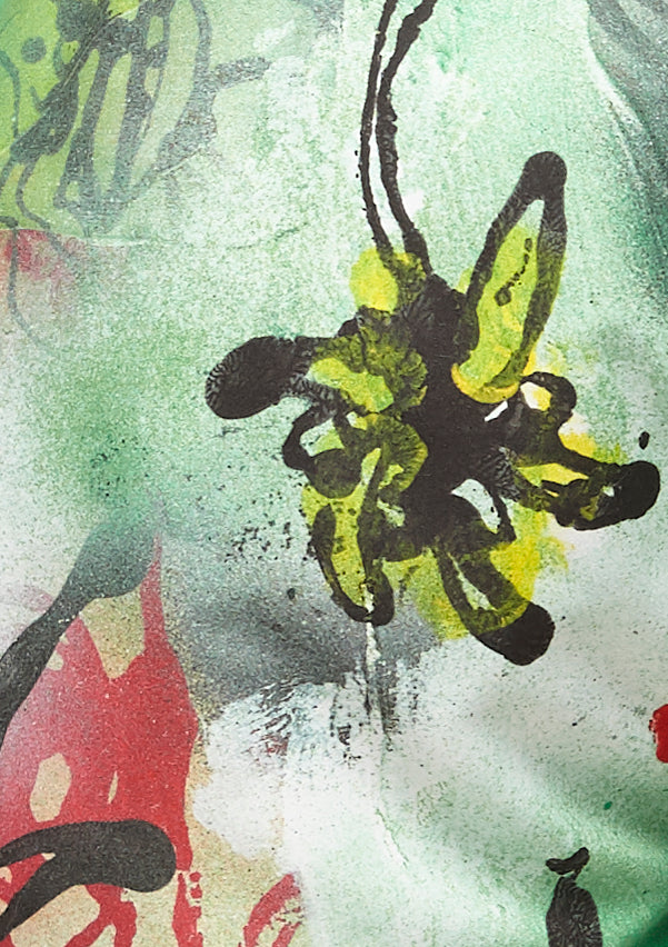 Boardies® Paint Palm Shorts Print Detail Close Up
