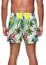 Boardies® Paint Palm Mid Shorts Back