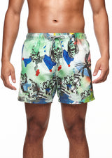 Boardies® Paint Palm Mid Shorts Front