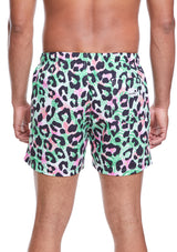 Boardies® Tropicana Cheetah Mid Length Shorts