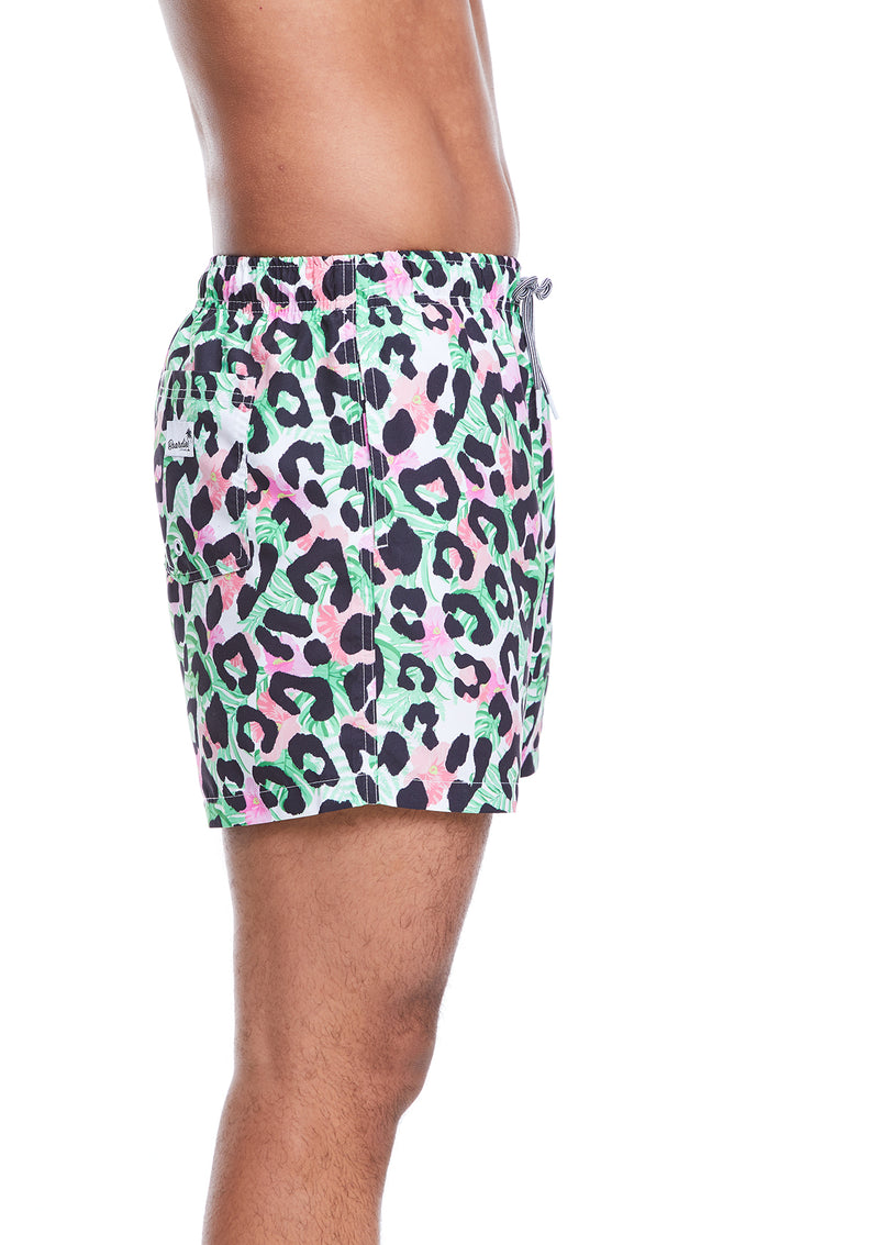 Boardies® Tropicana Cheetah Mid Length Shorts